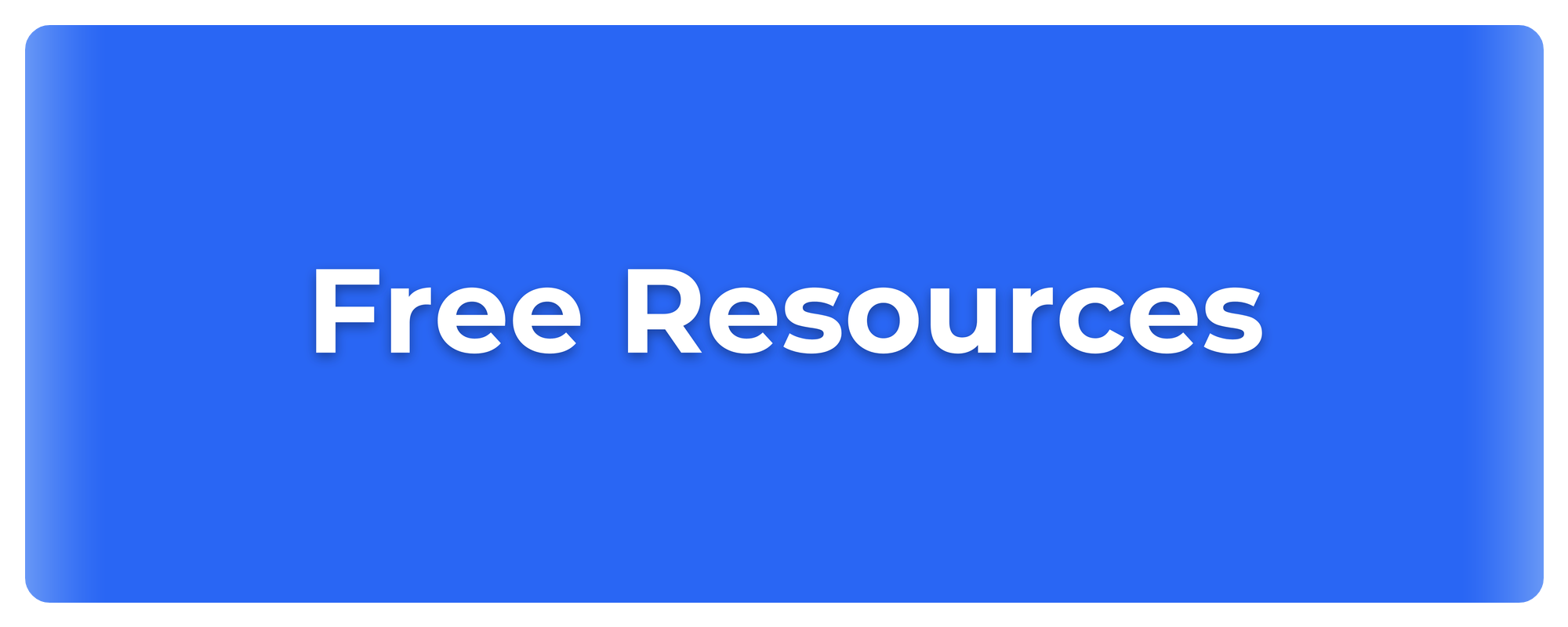 A blue background slide with the text 'Free Resources' written in large white font.